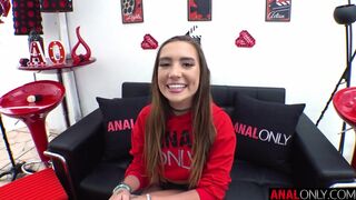 Anal Only - Beautiful sloppy oral sex and hardcore anal with Bailey Base