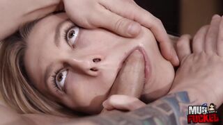 MugFucked - BJ Queen Alexa Grace Gets Messy Throat Fuck