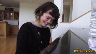 YHIVI SHOWS OFF PIANO SKILLS FOLLOWED BY ROUGH SEX AND CUM OVER HER FACE