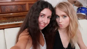 DTF Sluts - Katty West And Light Fairy Are Getting Fucked By A Large Penis