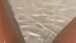 Pissing in Bath Water - Follow on Only Fans
