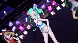 Sexy Pokegirl Strip Dance