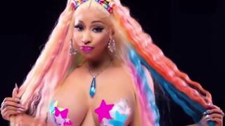 Nicki Minaj Bouncing Tits Smooth Slow Motion (Trollz)