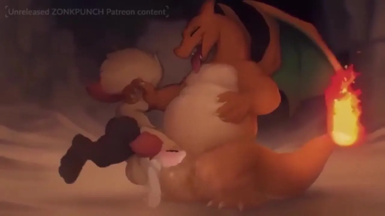Pikachu and charizard get creampied