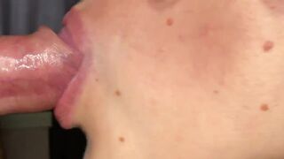 Romantic Amateur Blowjob with Cum in Mouth
