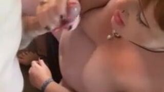 Exploding Cum in the Mouth of my Pregnant Tinder Date - MyMatesSister