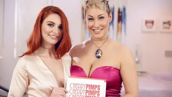 Cherry Pimps - Redhead Pornstar With Beautiful Eyes Lacy Lennon Gives A Nice Interview