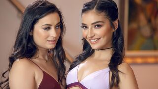 Cherry Pimps - Stunning small-tit angels Emily Willis and Georgia Jones fuck in the 69 pose