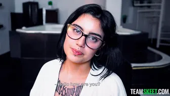 OyeLoca - Bitchy brunette chick Cherry Black from behind as she likes