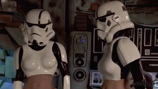 Vivid - Vivid Parody - 2 Storm Troopers Enjoy some Wookie Dick