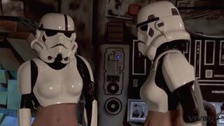 Vivid Parody - 2 Storm Troopers Enjoy some Wookie Dick
