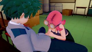 My Hero Academia: Mei Tests Out Her New Invention on Izuku and Things Take a Turn For the Better