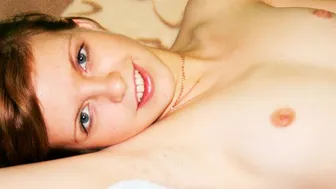 Pushing porn video – Young Libertines - Adorable Brunette Babe Simona Sensually Fucked On The Bed