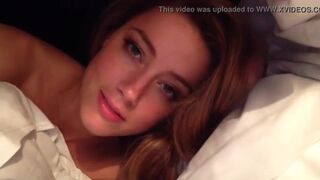 Amber Heard in Bed