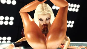 Hot Sex In The Space Station! Sci-Fi Hot Shemale Plays With A Sexy Girl