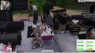 Hu Tao has Sex on the Table. Hentai Porn. Sims4 Sex Mod. Genshin Impact.