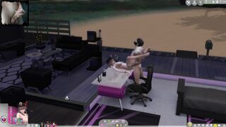 Hu Tao has Sex on the Table. Hentai Porn. Sims4 Sex Mod. Genshin Impact.
