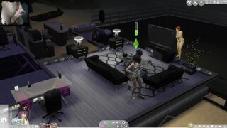 Redhead Masturbates and Spies on Hu Tao Naked. Hentai Porn. Sims 4 Sex Mod.