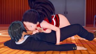 My Hero Academia - Sexy Slut Momo Yaoyorozu can't get enough Cum