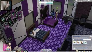 Gentle Sex with Alice Brown for Halloween. Hentai Porn. Sims 4 Sex Mod.
