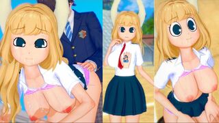 [Eroge Koikatsu! My Hero Academia Kakudori Pony 3DCG Big Tits Anime Movie (Hiroaka)[Hentai Game Koikatsu! Pony Tsunotori(Anime 3DCG Video)