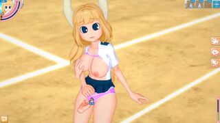 [Eroge Koikatsu! My Hero Academia Kakudori Pony 3DCG Big Tits Anime Movie (Hiroaka)[Hentai Game Koikatsu! Pony Tsunotori(Anime 3DCG Video)