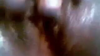 Ebony Teen Masturbating On Webcam - video 1