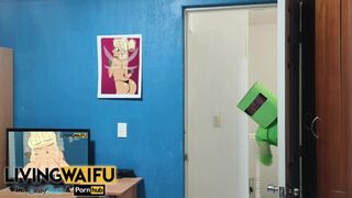 AMONG US Anime 2D REAL WORLD Waifu Version Hentai Sex Parody #1 Masturbation & Doggystyle Big Ass