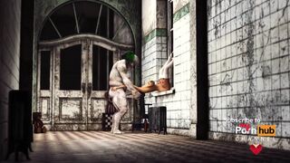 Super Hot Sexy College Girl Gets Fucked Hard by an Evil Clown in an Abandoned Hospital