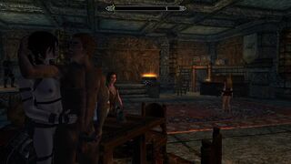 Lara Croft is deprived of her virginity in one of the taverns | Anime Porno Games