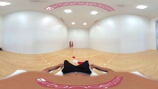 [360°VR] DILLION and PRISTINE SCISSORING after NAKED Racquetbal
