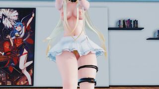 MMD R18 Lily Liliane Mouchet Lilien Turne will serve you just pay her a glass of cum to drink