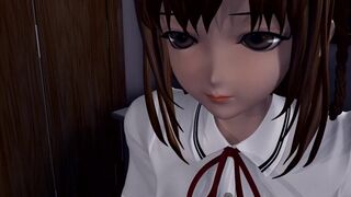 Hentai 3D:  Brothers fuck after school  part 1