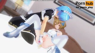 Felix X Rem Re zero hentai femdom anal vibrator trap custom maid 3d 2 COM