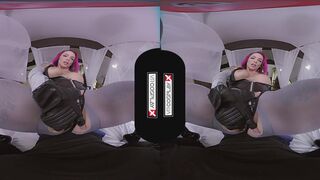 VR Porn Dino Crisis and her Big Tits Gobble Your Cock POV