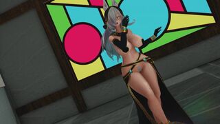 mmd r18 sexy Shirai Anubis learn to be slut 3d hentai