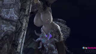 Argonian Futa vs Unusual Stone (with sound) Skyrim 3d animation hentai anime blowjob cum in mouth