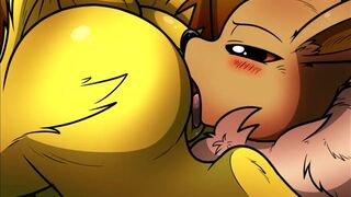 Oversexed Eeveelutions Vol. 1(Pokemon) - PART 2 | Animated by Animatons