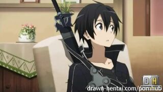 Sword Art Hentai - Asuna play mode
