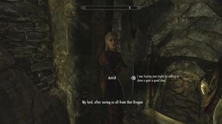 Skyrim: Sex With Astrid (Testing Her Loyalty To Her Husband)