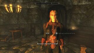 Skyrim: Sex With Astrid (Testing Her Loyalty To Her Husband)