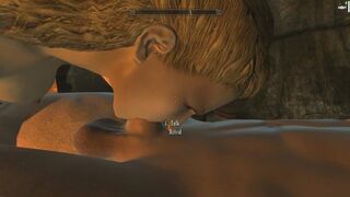 Skyrim: Sex With Astrid (Testing Her Loyalty To Her Husband)