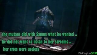 Samus Aran banged by monster