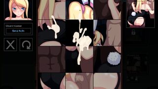 CodeSamus SpaceIntel [Hentai mini-game] anal and facial on Samus face in metroid sex parody