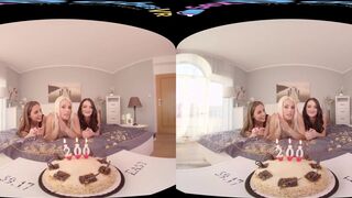 180 VR Porn - Dirty Celebration Katy Rose Blanche Bradburry