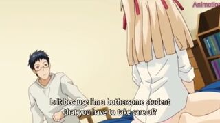 Big boobs Schoolgirl With her Teacher Creampie | Uncensored Hentai anime
