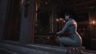 Resident Evil 8 - Peeping Big Booty Nude Lady Dimitrescu Resident Evil Village: Rest While You Can