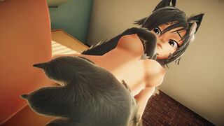 Teeny-wolf girl sex [3D Hentai, 4K, 60FPS, Uncensored]