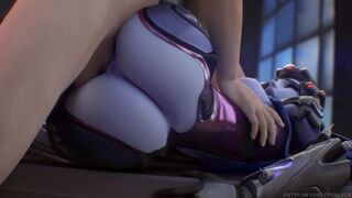 Overwatch Widowmaker Compilation (animation with sound)