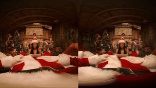 Abella Danger And Her 7 Sexy Elves Christmas Orgy VR Porn